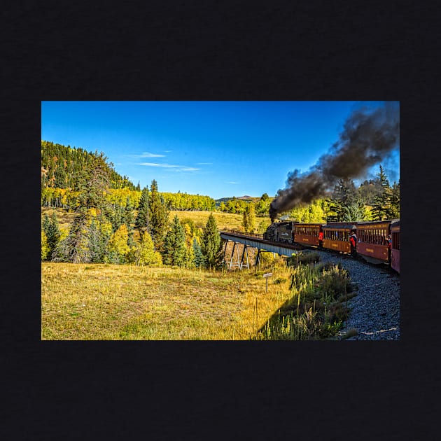 Cumbres and Toltec Narrow Gauge Railroad Route by Gestalt Imagery